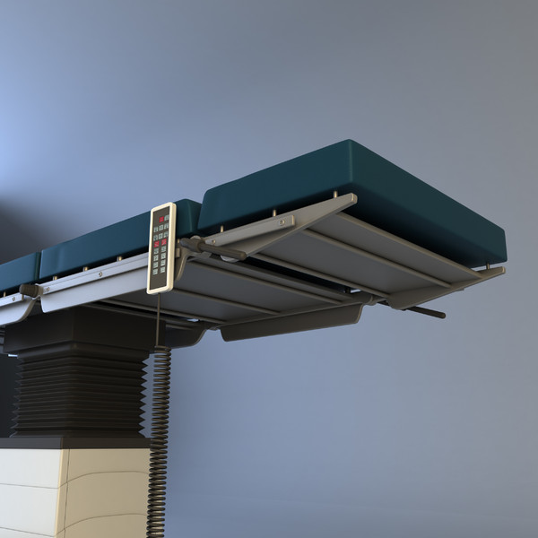 surgical table 3d model - Surgical Table by platinum3dmodels